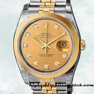 High End Replica Rolex Datejust 116203CDJ Men's Rolex Calibre 2836/2813 12mm