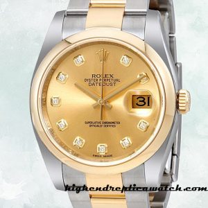 High End Replica Rolex Datejust Rolex Calibre 2836/2813 Men's 116203CDO Two-tone