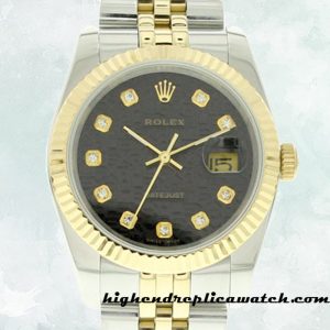 High End Replica Rolex Datejust Rolex Calibre 2836/2813 116233-0208 Men's 12mm Hands