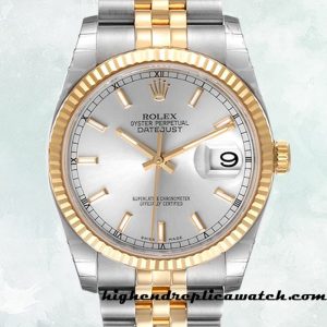 High End Replica Rolex Datejust 116233SSJ Men's Rolex Calibre 2836/2813 Automatic Hands and Markers
