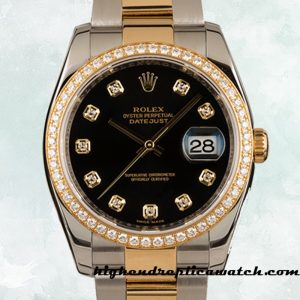 High End Replica Rolex Datejust 116243BKDO Rolex Calibre 2836/2813 Men's 12mm