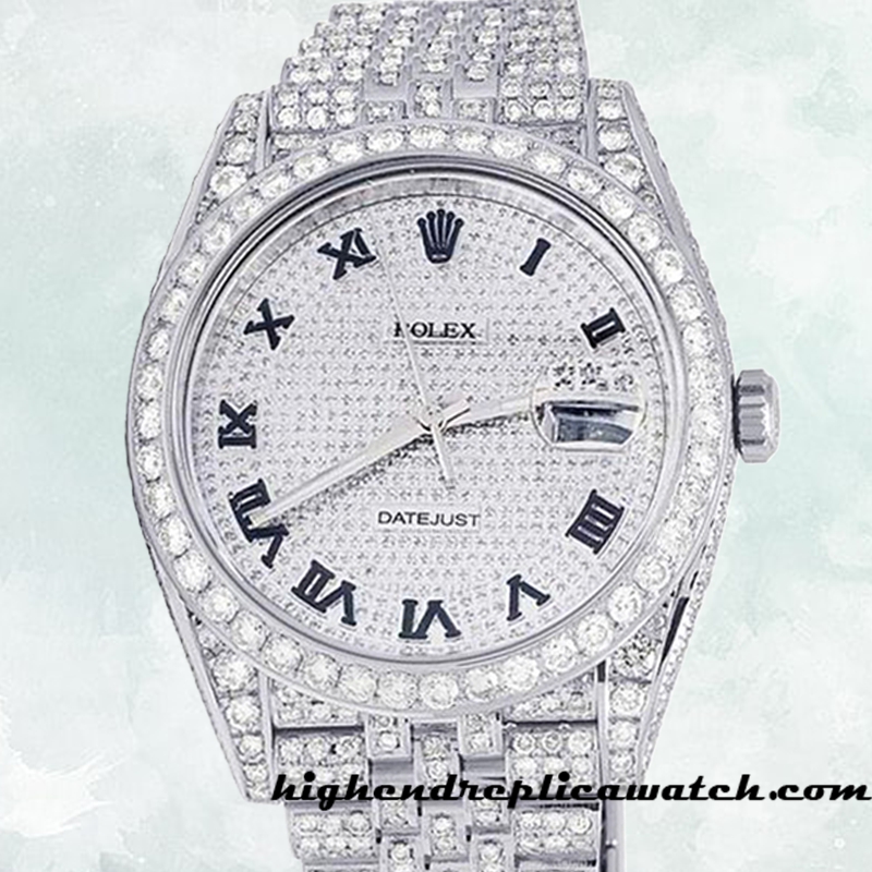 High End Replica Rolex Datejust Rolex Calibre 2836/2813 116300 Men's Silver-tone