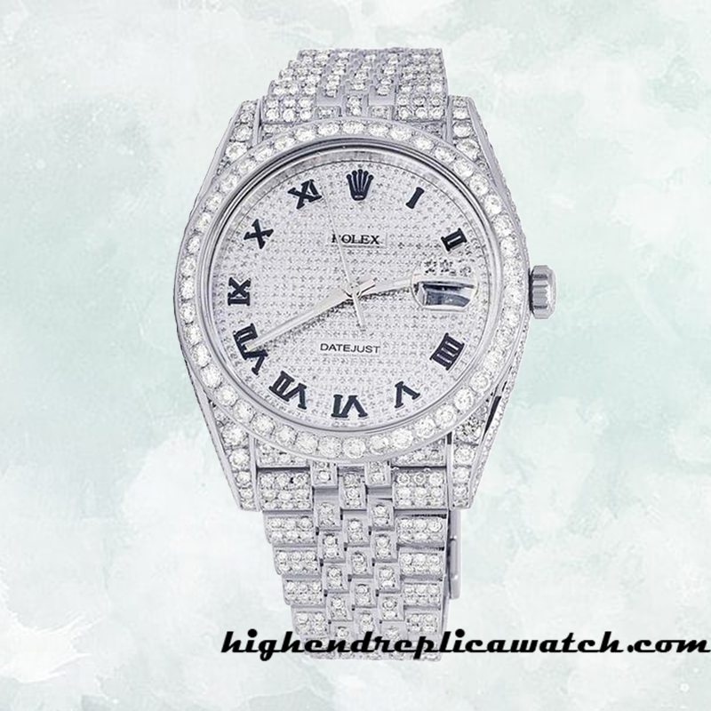 High End Replica Rolex Datejust Rolex Calibre 2836/2813 116300 Men's Silver-tone - Image 2