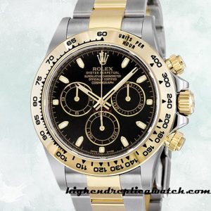 High End Replica Rolex Daytona 116503BKSO Rolex Calibre 7750/Mingzhu Engine Men's Black Dial Hands and Markers