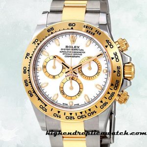 High End Replica Rolex Daytona Men's Rolex Calibre 7750/Mingzhu Engine 116503WSO Hands and Markers