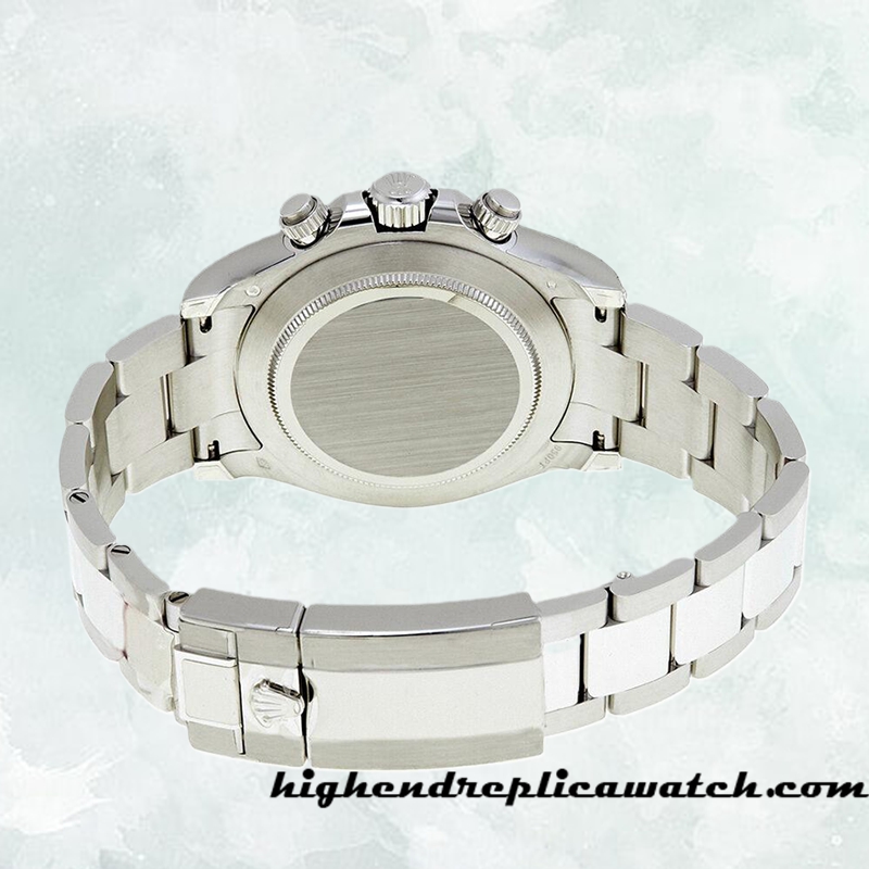 High End Replica Rolex Daytona 116506IBLDO Rolex Calibre 7750/Mingzhu Engine Men's Ice Blue Dial Hands - Image 4