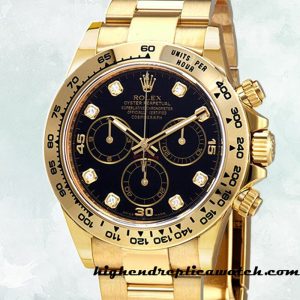 High End Replica Rolex Daytona Men's 116508BKDO Rolex Calibre 7750/Mingzhu Engine Automatic 16mm