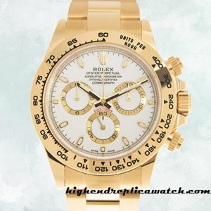 High End Replica Rolex Daytona Rolex Calibre 7750/Mingzhu Engine 116508WSO Men's White Dial