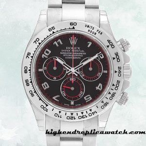 High End Replica Rolex Daytona 116509-78599 Men's Rolex Calibre 4130/7750/Mingzhu Engine Black Dial