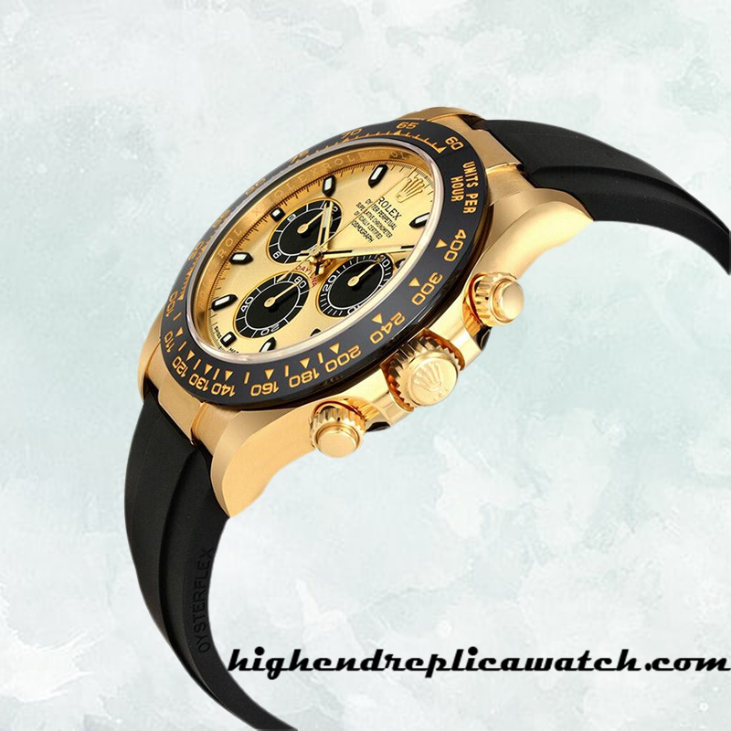 High End Replica Rolex Daytona 116518CBKSR Men's Rolex Calibre 7750/Mingzhu Engine Black 15mm - Image 3