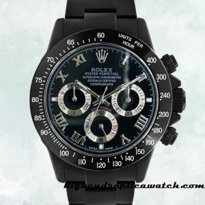 High End Replica Rolex Daytona Men's Mingzhu Engine 116520 Black Dial