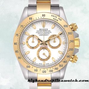 High End Replica Rolex Daytona 116523-WSO Rolex Calibre 7750/Mingzhu Engine Men's 16mm Hands and Markers
