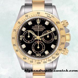 High End Replica Rolex Daytona Rolex Calibre 7750/Mingzhu Engine 116523BKDO Men's Black Dial