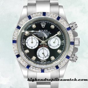 High End Replica Rolex Daytona Rolex Calibre 7750/Mingzhu Engine 116599 Men's Hands Black Dial
