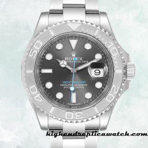 High End Replica Rolex Yacht-master 116622GYSO Rolex Calibre 2836/2813 Men's Automatic Grey Dial