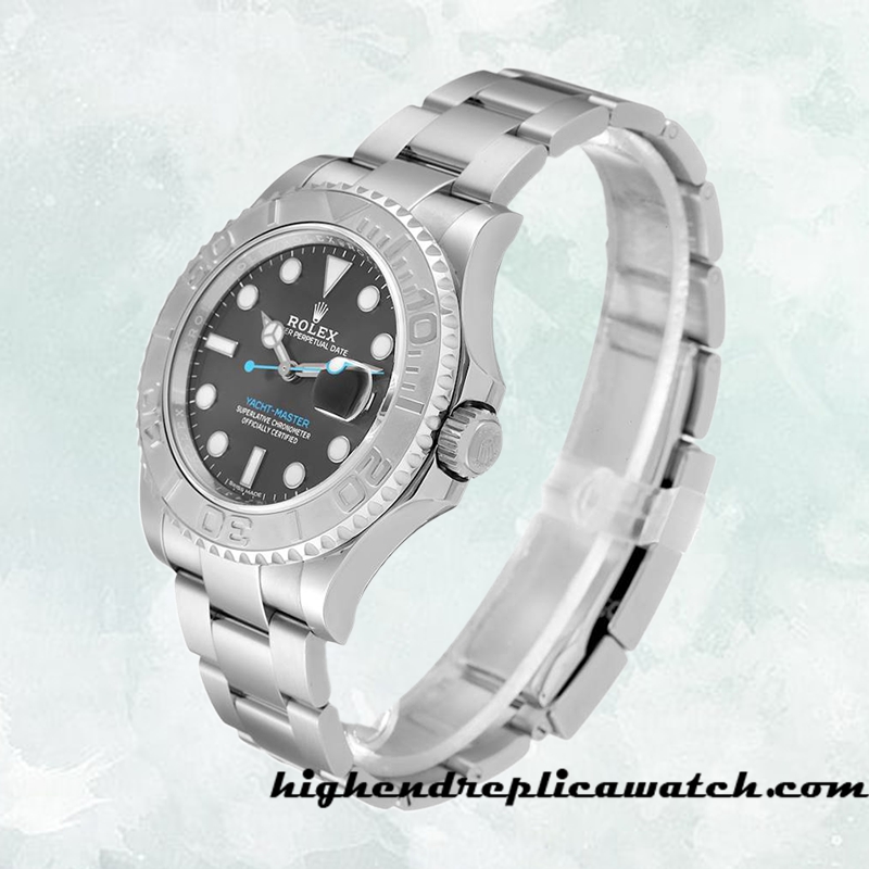 High End Replica Rolex Yacht-master 116622GYSO Rolex Calibre 2836/2813 Men's Automatic Grey Dial - Image 3