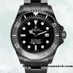 High End Replica Rolex Sea-Dweller 116660 Men's Rolex Calibre 2813 Black-tone 18mm