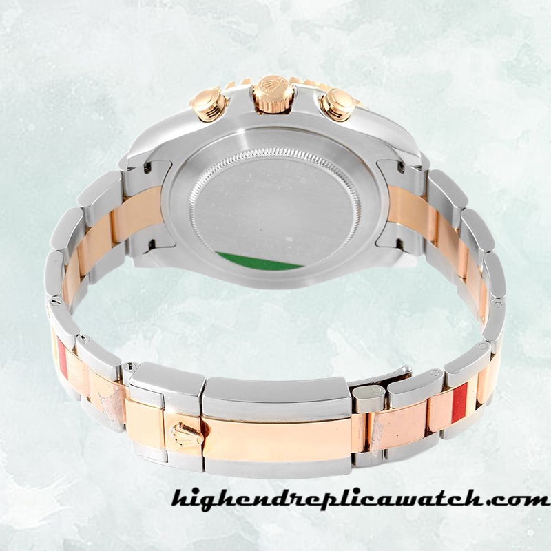 High End Replica Rolex Yacht-master 116681-78211 Rolex Calibre 2836/2813 Men's Two-tone Hands and Markers - Image 4