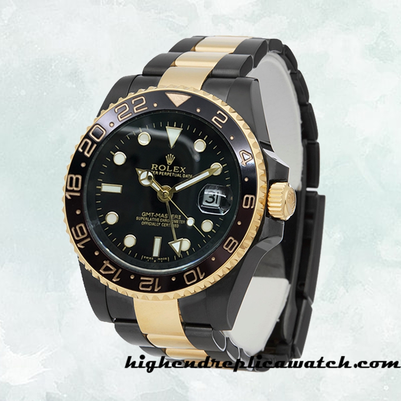 High End Replica Rolex GMT-Master II 116713 Rolex Calibre 2813 Men's Automatic Black Dial - Image 3