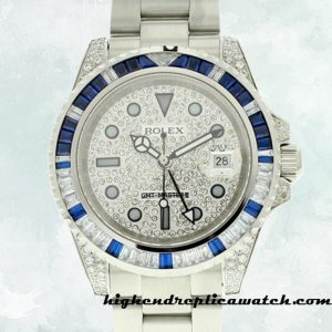 High End Replica Rolex Gmt Master Rolex Calibre 2836/2813 Men's 116759sa-78209 16mm Hands and Markers
