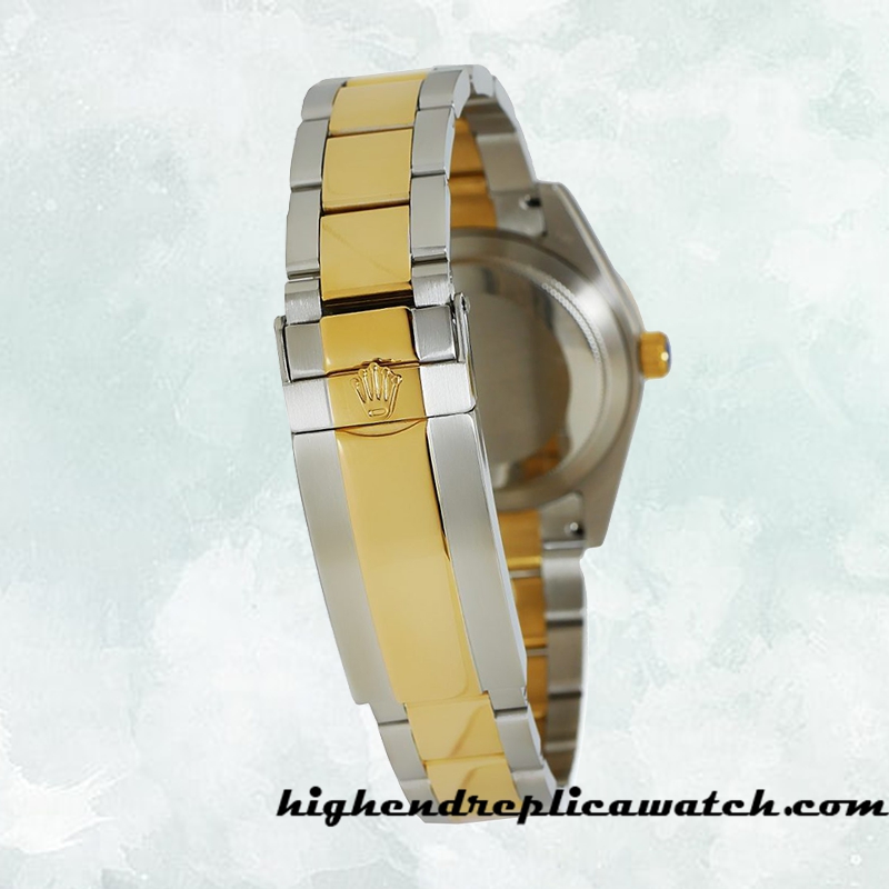 High End Replica Rolex Explorer Men's m124273-0001 Rolex Calibre 2836/2813 12mm Two-tone - Image 4