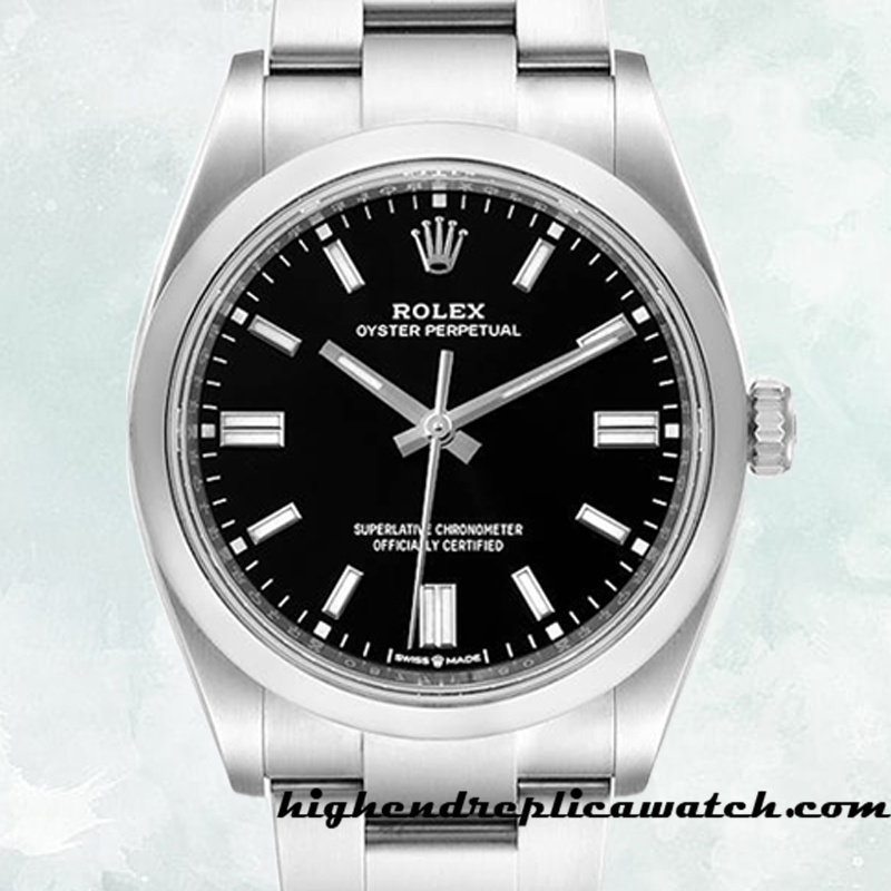 High End Replica Rolex Oyster Perpetual Unisex Rolex Calibre 2836/2813 m126000-0002 Around 12mm