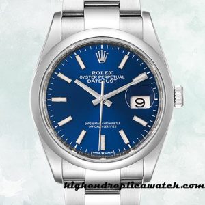 High End Replica Rolex Datejust Men's Rolex Calibre 2836/2813 m126200-0006 Hands and Markers