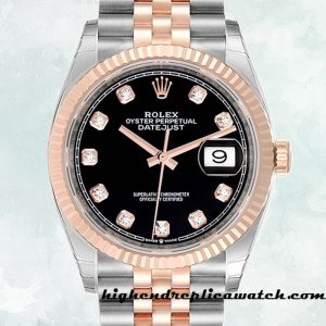 High End Replica Rolex Datejust Rolex Calibre 2836/2813 Men's m126231-0019 / Black Dial