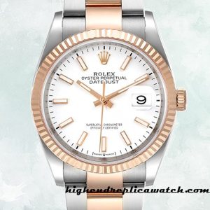 High End Replica Rolex Datejust Men's m126231-0018 Rolex Calibre 2836/2813 Hands and Markers