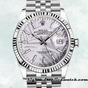 High End Replica Rolex Datejust Rolex Calibre 2836/2813 Men's 126234 Silver-tone Hands and Markers