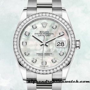 High End Replica Rolex Datejust Rolex Calibre 2836/2813 m126284rbr-0012 Ladies Mother of Pearl Dial 12mm