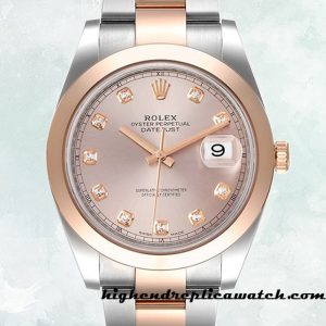 High End Replica Rolex Datejust Rolex Calibre 2836/2813 m126301-0007 Men's 15mm