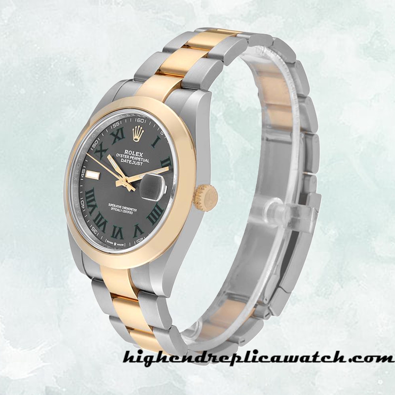 High End Replica Rolex Datejust Rolex Calibre 2836/2813 m126303-0019 Men's Grey Dial Automatic - Image 3