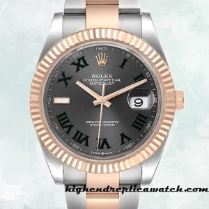 High End Replica Rolex Datejust m126331-0015 Men's Rolex Calibre 2836/2813 Two-tone