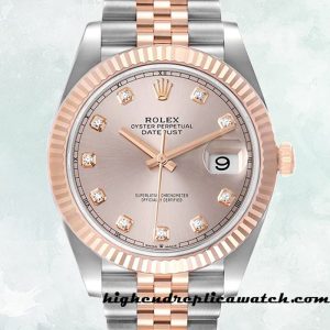 High End Replica Rolex Datejust m126331-0008 Rolex Calibre 2836/2813 Men's Two-tone Automatic