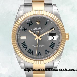 High End Replica Rolex Datejust Rolex Calibre 2836/2813 m126333-0019 Men's Two-tone