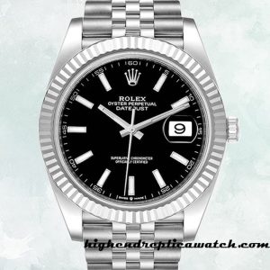 High End Replica Rolex Datejust m126334-0018 Rolex Calibre 2836/2813 Men's 12mm Silver-tone