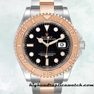 High End Replica Rolex Yacht-master m126621-0002 Rolex Calibre 2836/2813 Men's Black Dial