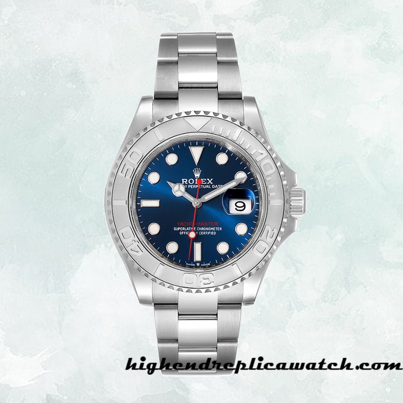High End Replica Rolex Yacht-master m126622-0002 Rolex Calibre 2836/2813 Men's Hands and Markers - Image 2