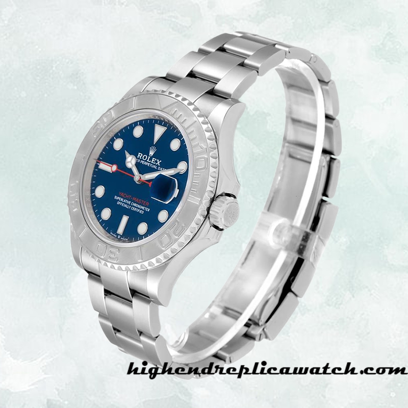 High End Replica Rolex Yacht-master m126622-0002 Rolex Calibre 2836/2813 Men's Hands and Markers - Image 3