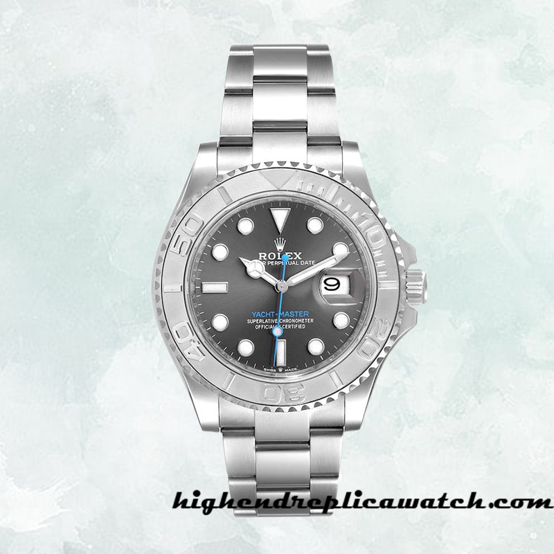 High End Replica Rolex Yacht-master m126622-0001 Men's Rolex Calibre 2836/2813 Silver-tone - Image 2