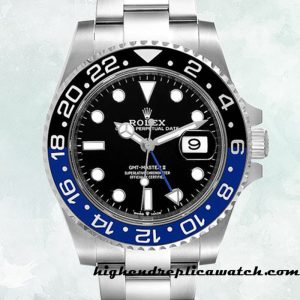 High End Replica Rolex Gmt Master Ii Rolex Calibre 2836/2813 m126710blnr-0003 Men's Hands and Markers Black Dial