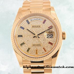 High End Replica Rolex Day-date Rolex Calibre 2836/2813 m128238-0051 Unisex 12mm