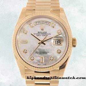 High End Replica Rolex Day-date Rolex Calibre 2836/2813 Unisex m128238-0011  Automatic
