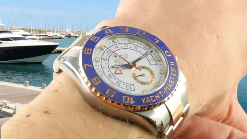 High End Replica Rolex Yacht-master m116681-0002 Men's Rolex Calibre 2836/2813 Automatic 15mm photo review