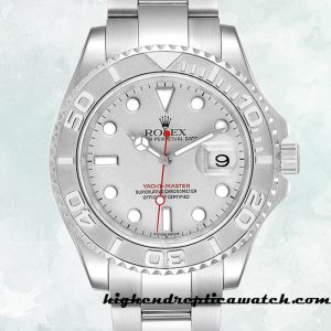 High End Replica Rolex Yacht-master Rolex Calibre 2836/2813 16622SSO Men's Platinum Dial