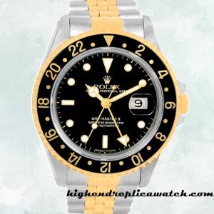 High End Replica Rolex Gmt Master Asian Movement 16713BKSJ Men's Automatic