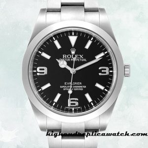 High End Replica Rolex Explorer Rolex Calibre 2836/2813 Men's m214270-0003 15mm