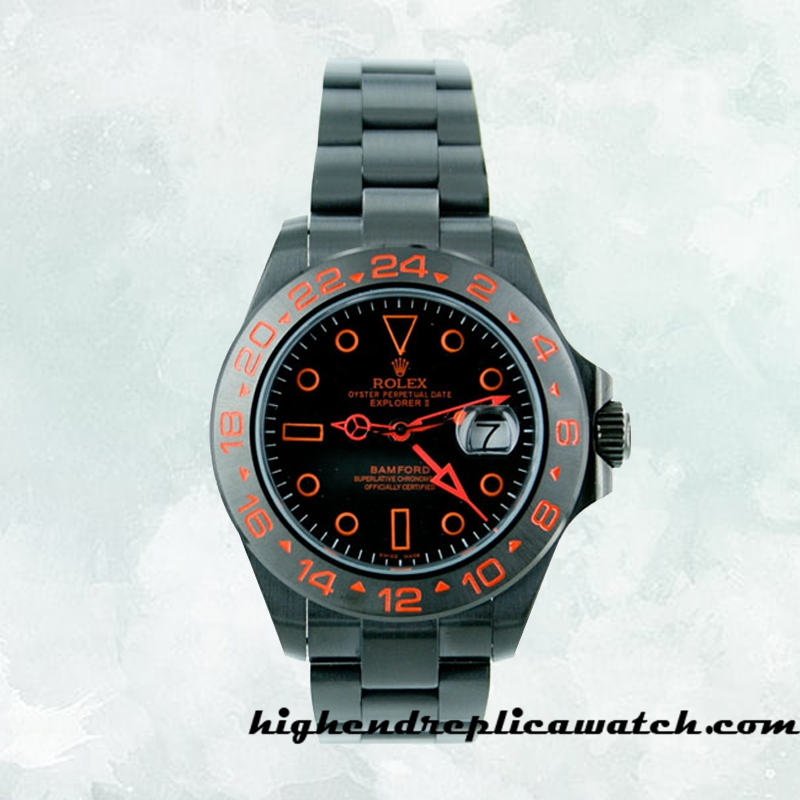 High End Replica Rolex Explorer Rolex Calibre 2813 m216570-0001 Men's Black Dial - Image 2