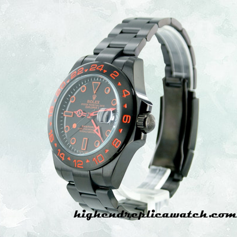 High End Replica Rolex Explorer Rolex Calibre 2813 m216570-0001 Men's Black Dial - Image 3